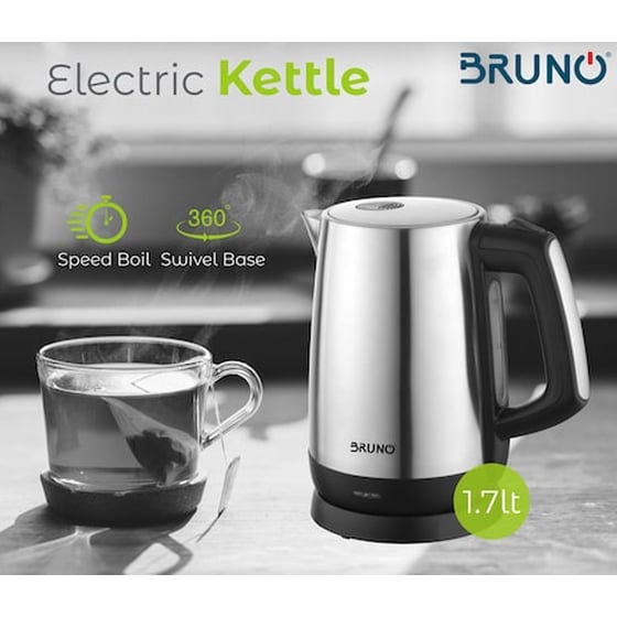 BRUNO BRN-0030 2200 W 1.7 L Inox Βραστήρας image 2