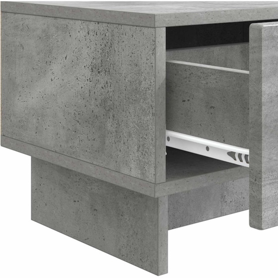 Έπιπλο Τηλεόρασης VidaXL 147x34.5x30 cm - Γκρι Σκυροδέματος image 5