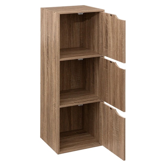 Ντουλάπι Δαπέδου Spitishop F-v Door Nat 181271 από Μοριοσανίδα 34.5x32x100.5cm - Φυσικό image 1