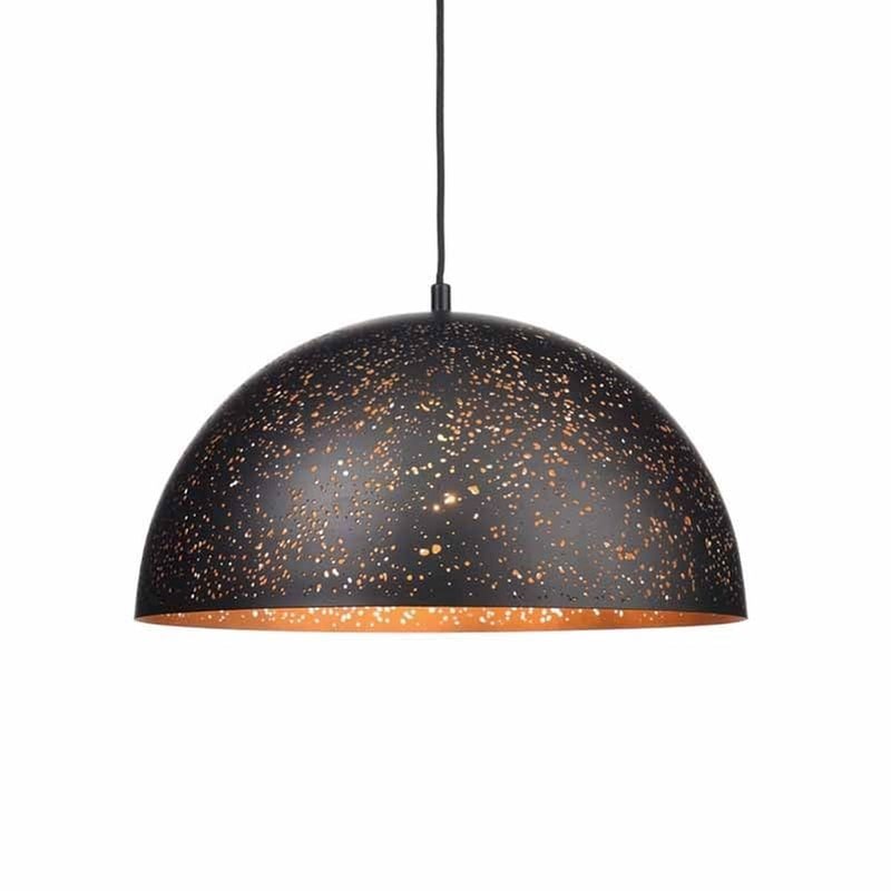 ACA DECOR Φωτιστικό Οροφής Μονόφωτο Aca Planetario V363381pbg Μεταλλικό - Μαύρο