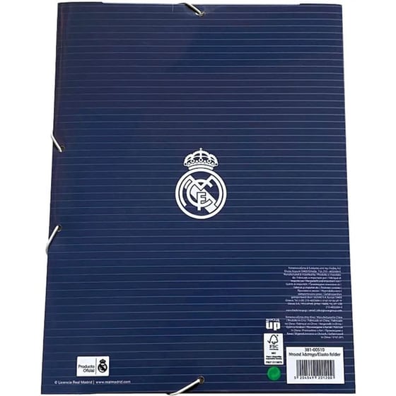Ντοσιέ με Λάστιχο Back Me Up A4 Real Madrid image 1
