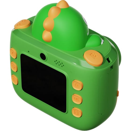 Wowkids Παιδική Φωτογραφική Μηχανή K64 με Εκτυπωτή - Πράσινη image 1