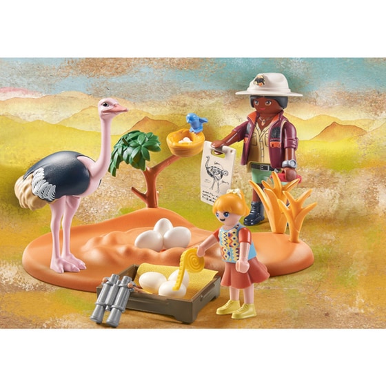 PLAYMOBIL® Wiltopia Φροντίζοντας Τη Στρουθοκάμηλο (71296) image 1