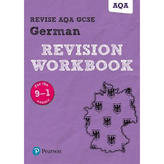 Pearson REVISE AQA GCSE German Revision Workbook - 2023 and 2024 exams image 0