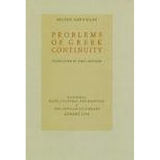 Problems of Greek Continuity image 0