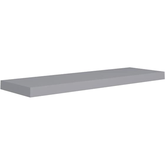Ράφια Τοίχου VidaXL από MDF 80x23.5x3.8 cm 4 Τμχ - Γκρι image 2