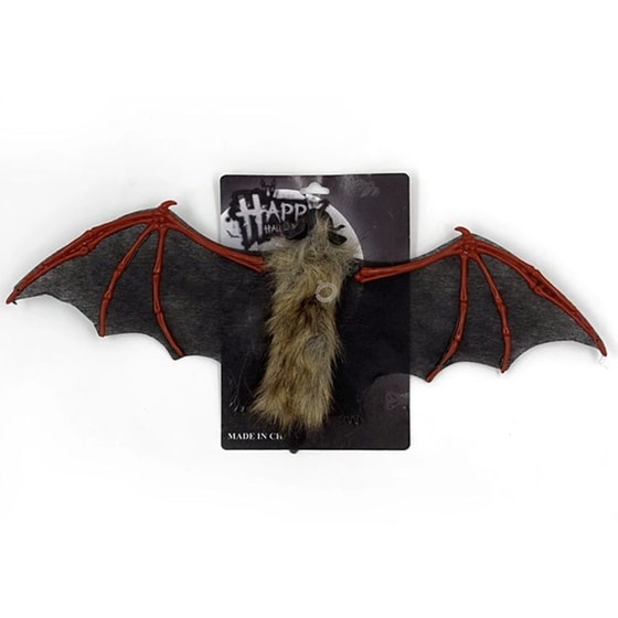 Λούτρινο Νυχτερίδα Με Πλαστικά Φτερά (40x16 cm) image 0