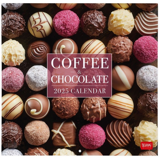 Ημερολόγιο Τοίχου Legami 2025 Coffee & Chocolate 30x29 cm image 0
