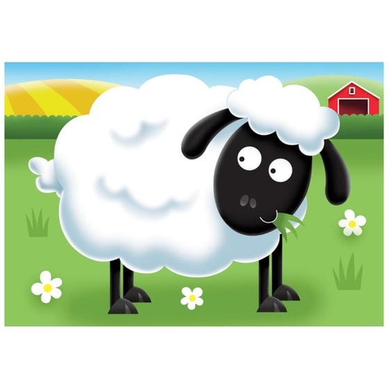 Ravensburger My First Puzzle, On The Farm (2, 3, 4 + 5pc) Jigsaw Puzzles image 2