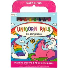 Σετ Ζωγραφικής & Κηρομπογιά Ooly Jumbo Unicorn (10 Τεμάχια)
