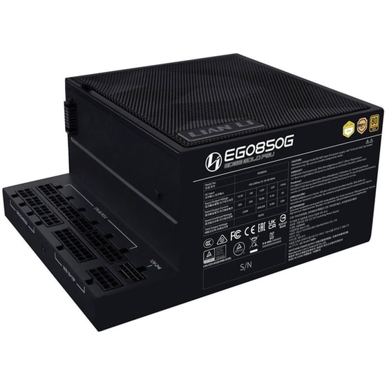 Τροφοδοτικό Υπολογιστή Lian Li Edge Gold 850W Full Modular 80+ Gold - Μαύρο image 3