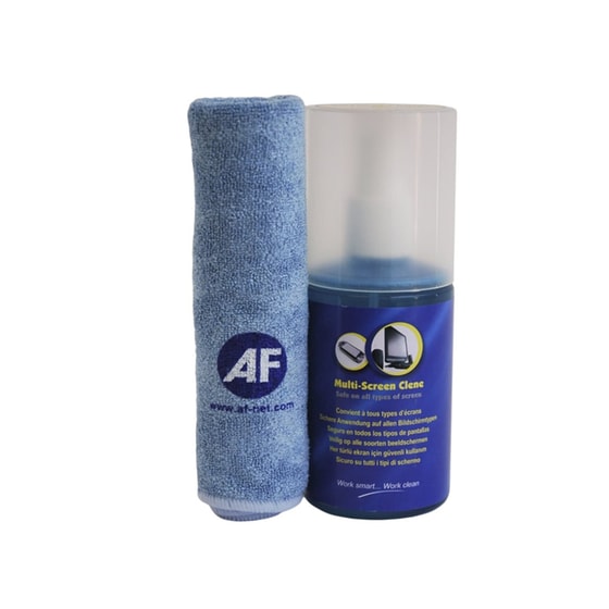Σετ Kαθαρισμού AF Multi Screen Clene Microfibre Σπρέι και Πανάκι - 200ml image 1