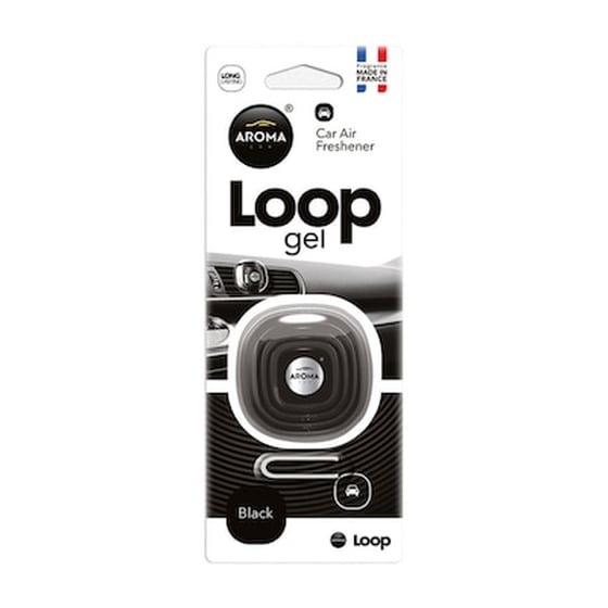 Άρωμα Αεραγωγού Loop Gel Black Αrομα 9gr image 0