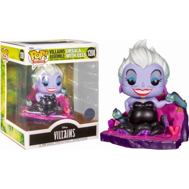 FUNKO Funko Pop! Deluxe - Disney - Villains - Ursula With Eels #1208