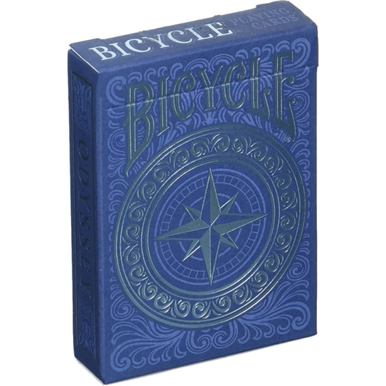 Bicycle Odyssey Blue Playing Cards - (10024201) image 0