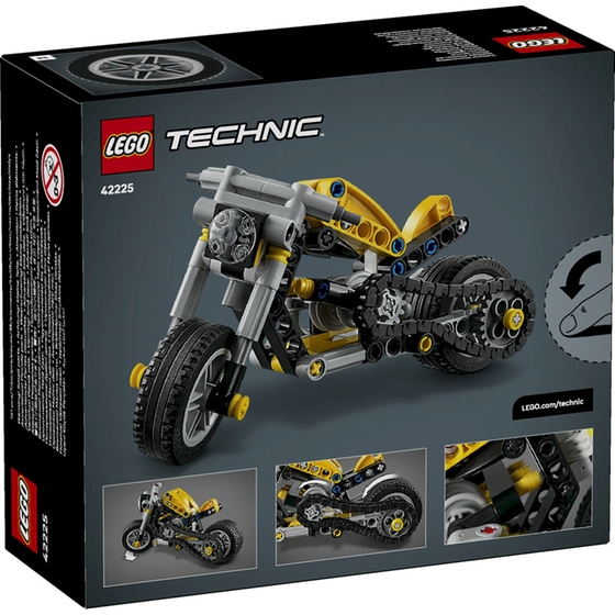 LEGO® Technic Κίτρινη Μοτοσικλέτα (42225) image 3