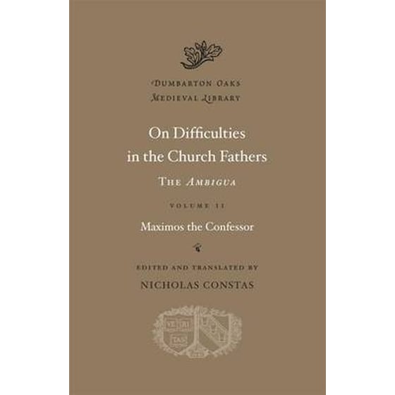 On Difficulties in the Church Fathers: The Ambigua image 0
