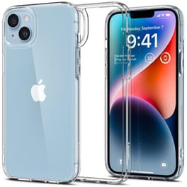 Θήκη Apple iPhone 14 Plus - Spigen Ultra Hybrid Case - Crystal Clear