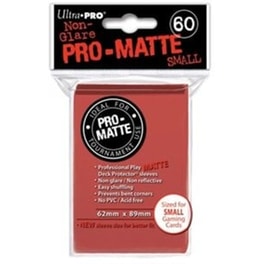 Ultra Pro - Pro Matte Small 60 Sleeves Red