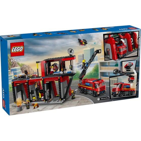 LEGO® City Fire Station with Fire Truck (60414) image 5