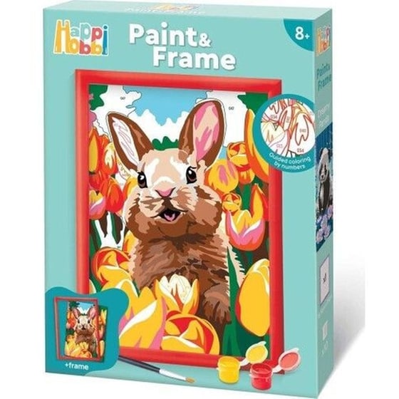 Paint & Frame AS Company Cheerful Bunny image 1