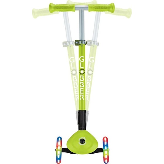 Παιδικό Πατίνι Globber Primo Foldable Lights  Πολυμορφικό 4 In 1- Λαχανί image 5