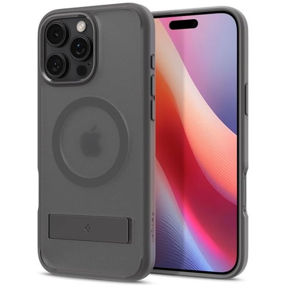 Θήκη Apple iPhone 16 Pro - Spigen Ultra Hybrid S MagFit με MagSafe - Frost Gray image 0