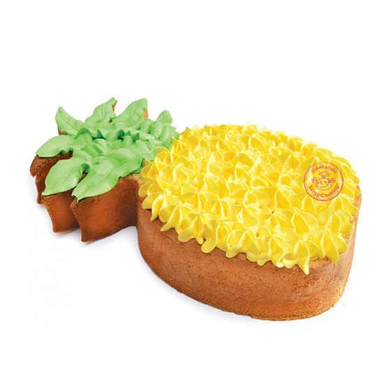 Τσέρκι Ζαχαροπλαστικής Ανανάς Scrap Cooking Ανοξείδωτο Aτσάλι 29.5x17 cm - Ασημί image 1