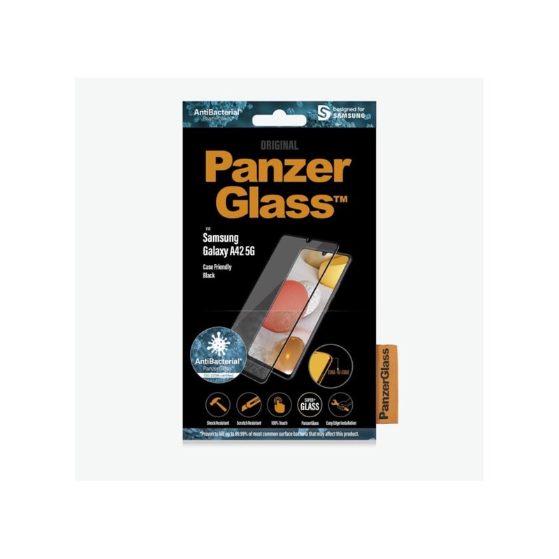 Προστασία οθόνης Panzerglass - Samsung A42 Black