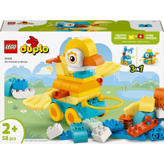 LEGO® Duplo® 3in1 Animals on Wheels (10448) image 2