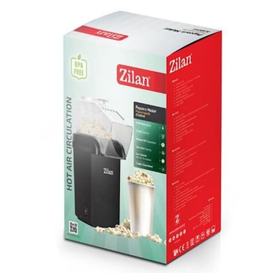 Μηχανή Pop-Corn ZILAN ZLN8044 1200 W Κόκκινο image 1