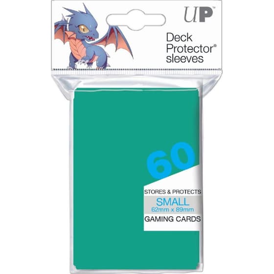 Ultra Pro Small Card Sleeves Aqua 60 Τμχ image 0