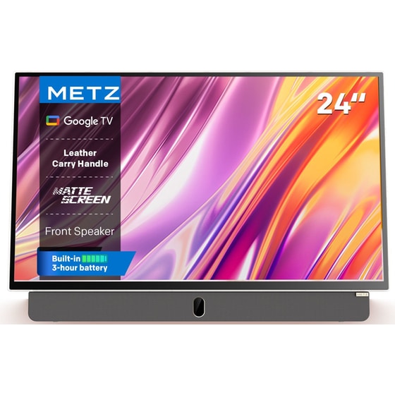 METZ LED 24" FHD Google TV Φορητή Τηλεόραση 24MPE7000Z image 0