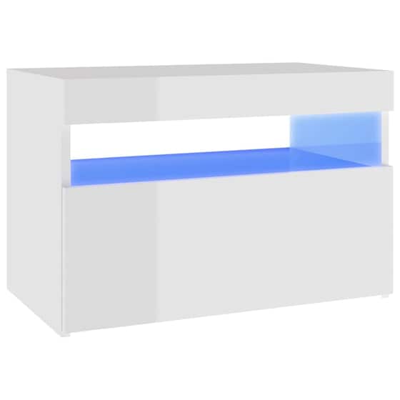Έπιπλο Τηλεόρασης VidaXL από Μοριοσανίδα 60x35x40cm - Λευκό image 0