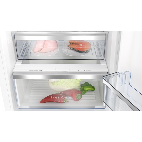 NEFF KI7863DD0 No Frost 260 Lt Εντοιχιζόμενος Ψυγειοκαταψύκτης Λευκό image 3