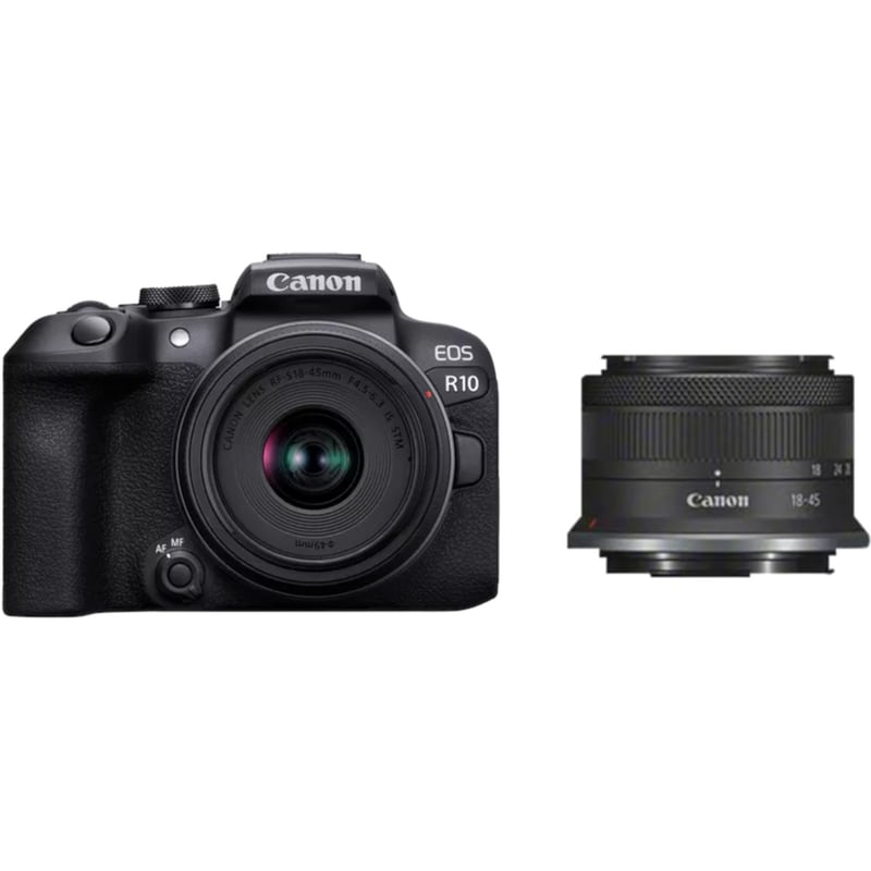 Mirrorless Camera Canon EOS R10 + RF-S18-45 S