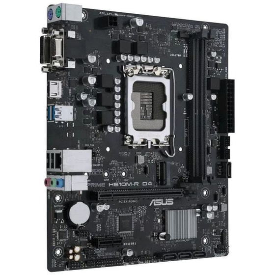 ASUS PRIME H610M-R D4 Micro ATX με Intel 1700 Socket image 1