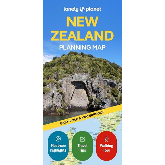 Lonely Planet New Zealand Planning Map image 0