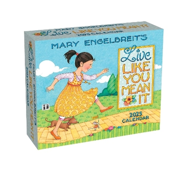 Ημερολόγιο Ημερήσιο 2025 Andrew Macmeel Mary Engelbreit's Live Like You Mean It image 0