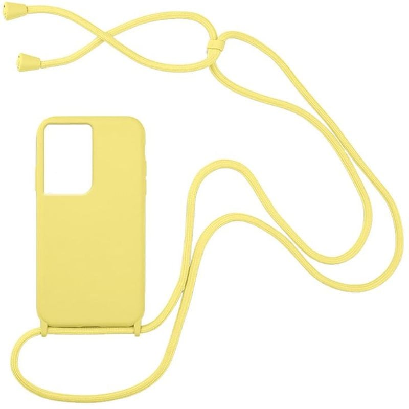 Θήκη Samsung Galaxy S21 Ultra - Sonique Carryhang Με Κορδόνι - Κίτρινο