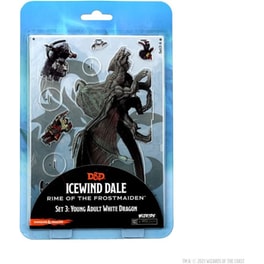 Dd5 Idols: Iwd 2d Young Adult White Dragon Dungeons & Dragons WIZKIDS