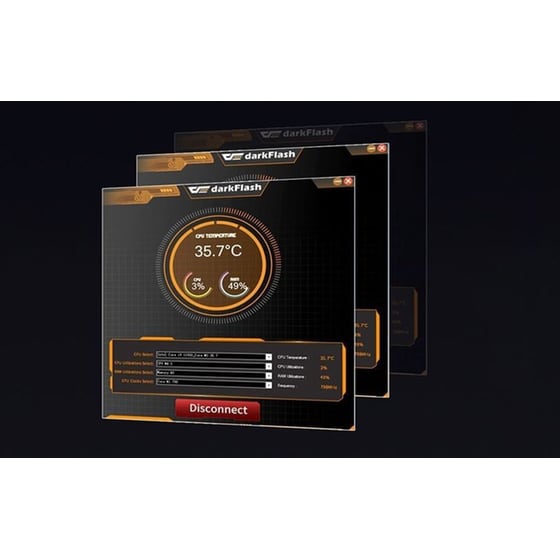 Υδρόψυξη επεξεργαστή Darkflash DN-D360 120mm ARGB image 3