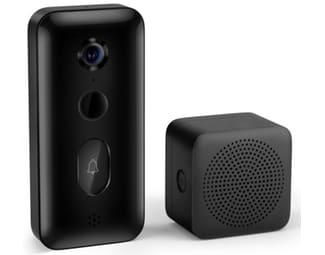 Κουδούνι Πόρτας Xiaomi Smart Doorbell 3 με Αμφίδρομη Επικοινωνία Ήχου - Μαύρο image 3