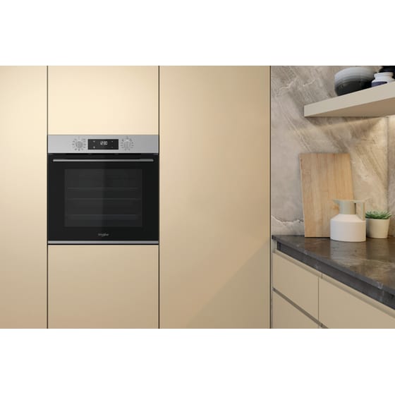 WHIRLPOOL OMK58HR0X 71 Lt Inox Εντοιχιζόμενος Φούρνος Άνω Πάγκου image 5
