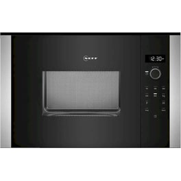 NEFF HLAWD23N1F 20 Lt Μαύρο Εντοιχιζόμενος Φούρνος Μικροκυμάτων