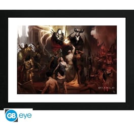 Αφίσα Diablo Iv - Nephalems Αφίσα σε Κάδρο Οριζόντια 31x41 cm