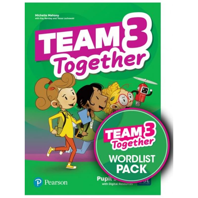 Team Together 3 Students Book ( Digital Resources Wordlist)