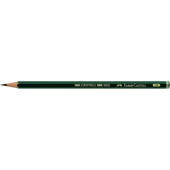 Μολύβι Faber Castell 9000/HB Πράσινο image 0