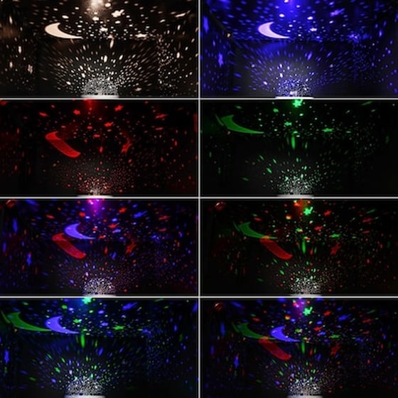 Brelong Bl-001 Dc 5v Star Light Rotating Projector Lamp For Kids Bedroom Star Master image 2