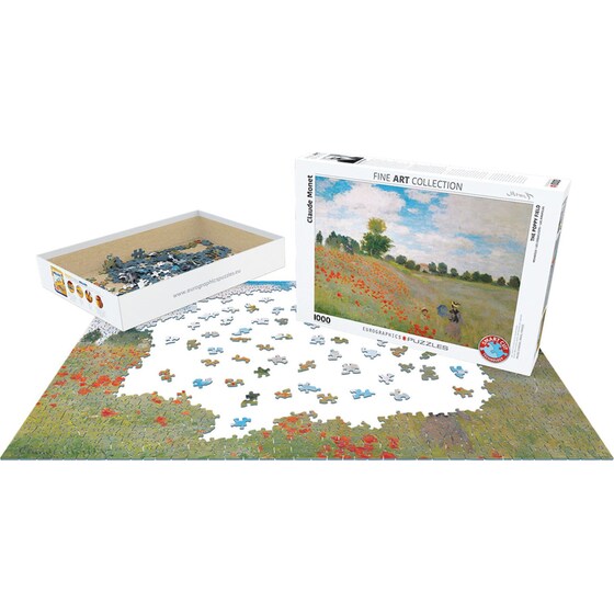Παζλ Eurographics Claude Monet: The Poppy Field (1000 Κομμάτια) image 2